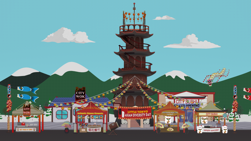 South Park Mall, South Park Character / Location / User talk etc