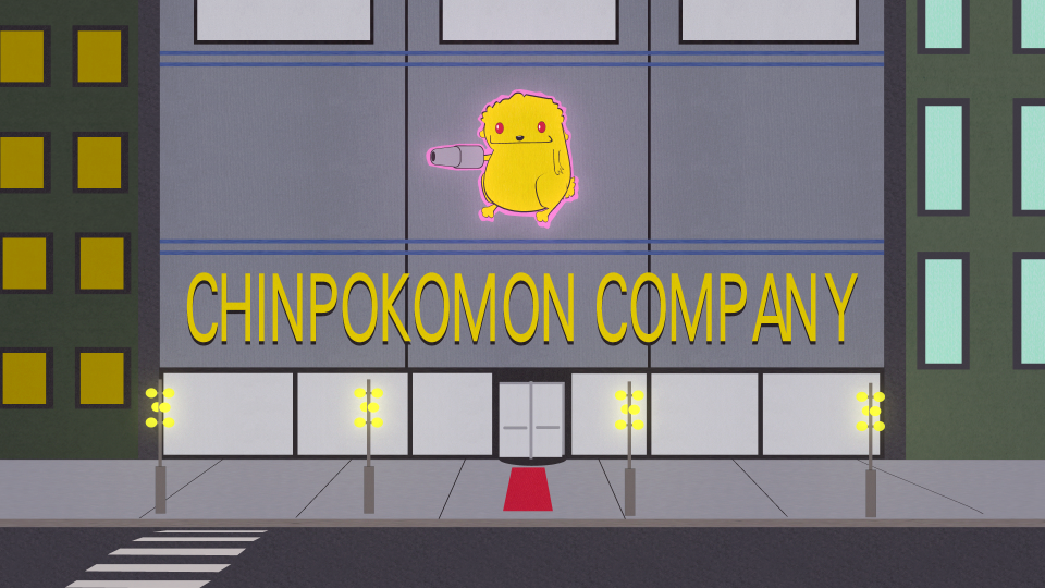 Chinpokomon (episode), South Park Character / Location / User talk etc
