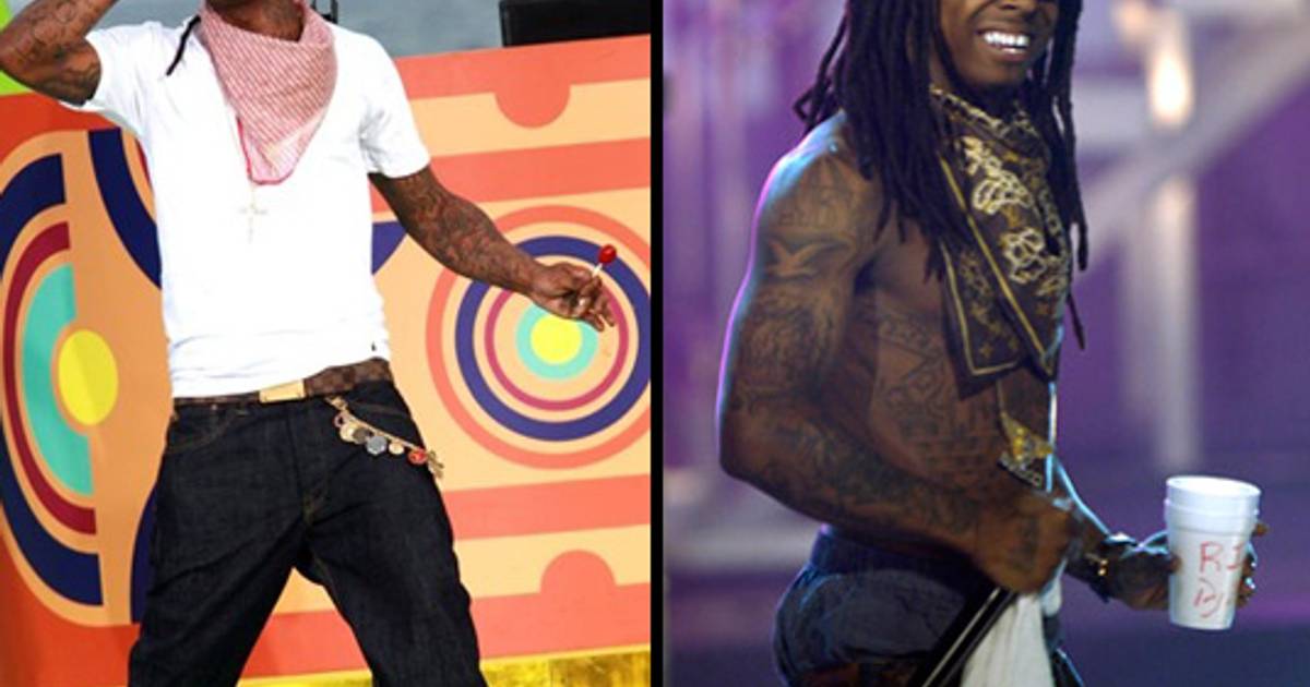 Lil Wayne wears Louis Vuitton Belts
