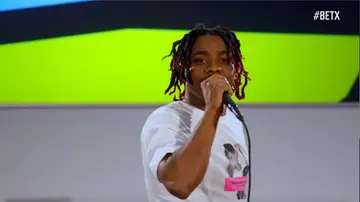 LouGotCash Performs at the 2019 BET Experience.