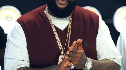 Rick Ross on beef with rapper Kreayshawn:\r&nbsp; - &quot;I can't wait to slap the s**t out of whoever carries her bags. And I hope it's her n***a. Dirty b***h. You better know the fuck you talking about. I'll pay 50K to mess up your whole week.&quot;&nbsp; \r\r(Photo: WCEPIX/EP/PictureGroup)