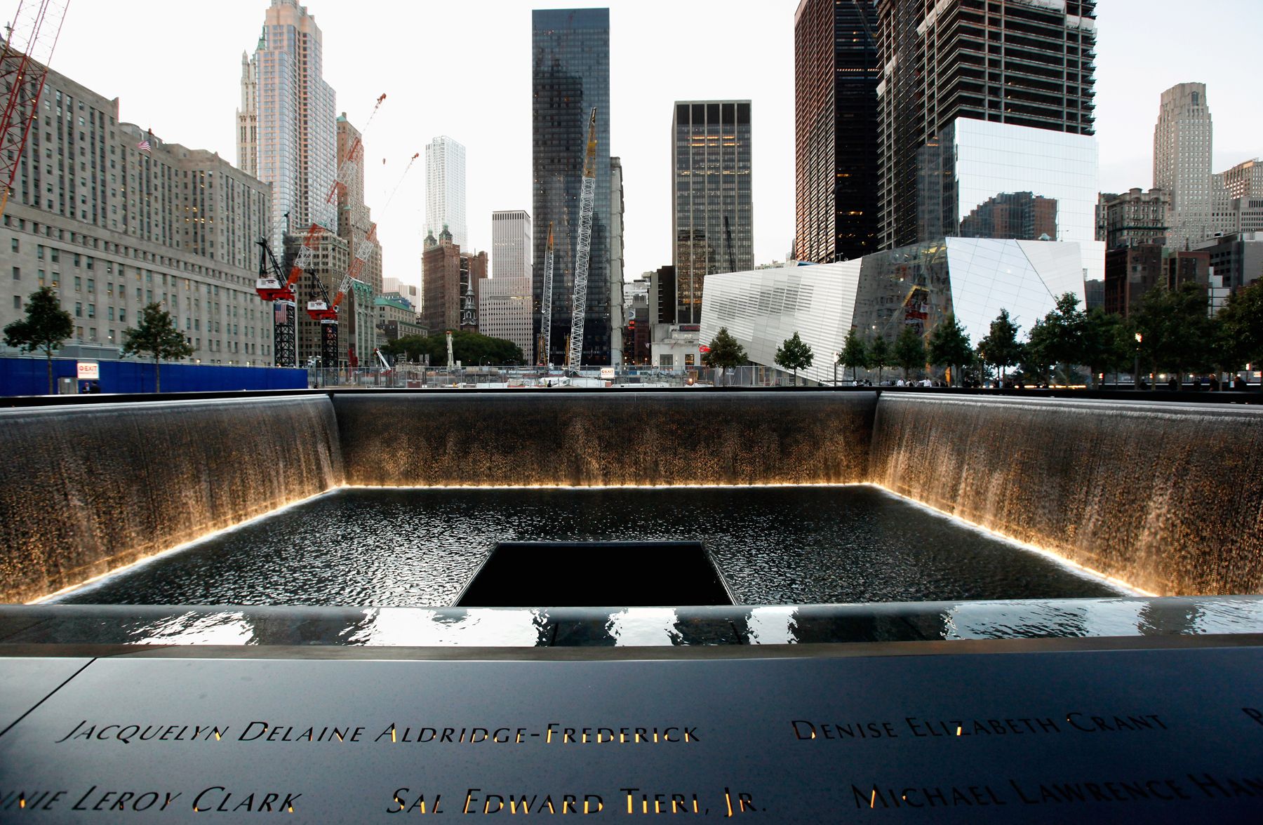 9/11 Memorial North Pool - Image 8 from Photos: 9/11 Observances Across ...