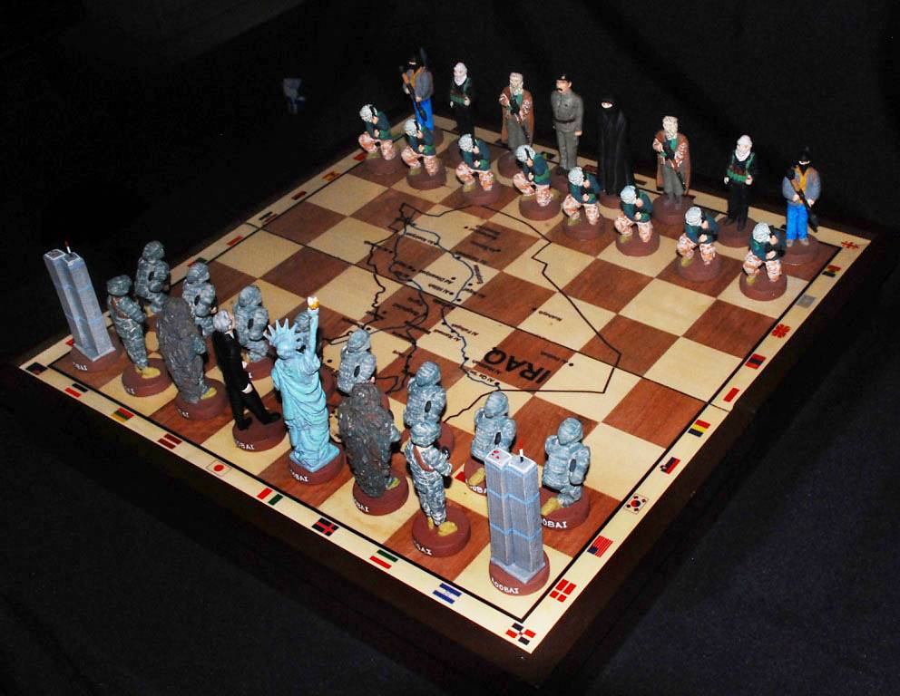 Be the terror in a type of chess, not the world