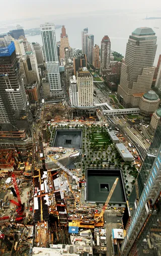 September: Memorial Opening  - The National September 11 Memorial and Museum opens to the public on the 10-year anniversary of the terror attacks.(Photo: Mario Tama/Getty Images)