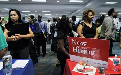 Jacksonville, Florida - Black unemployment in Florida, where African-Americans comprise 16 percent of the population, is 16.7 percent. In Jacksonville, where they comprise 29 percent of the population, their unemployment rate is 13 percent, compared to 5.9 percent for whites.(Photo: Joe Raedle/Getty Images)