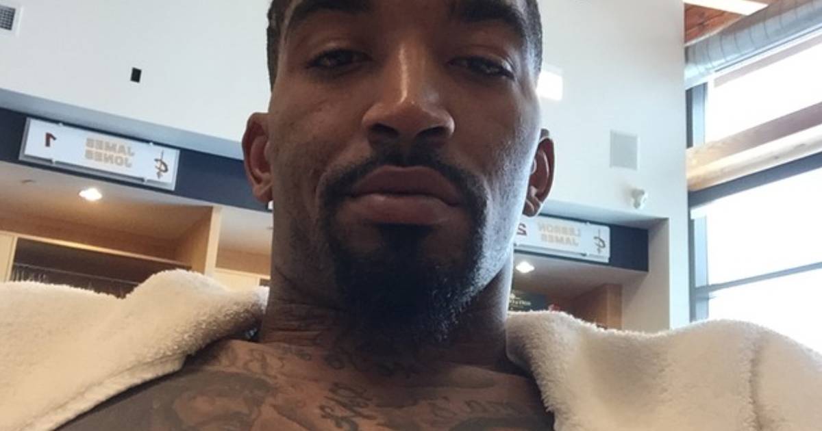 J.R. Smith of the New Orleans Hornets poses for a portrait during