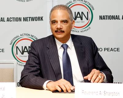 Is It a Black Thing? - Attorney General&nbsp;Eric Holder lashed out against the “unprecedented, unwarranted, ugly and divisive” treatment he and the Obama administration have received during remarks delivered at the National Action Network's annual confernce. “What attorney general has ever had to deal with that kind of treatment? What president has ever had to deal with that kind of treatment?” Holder said after lawmakers threatened a contempt citation and accused him of violating federal law.(Photo: J. Countess/Getty Images)