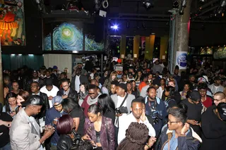 Live Audience - It was a jam packed night as the people danced to DJ Lyve's tunes in between sets. Standing room only.(Photo: Bennett Raglin/BET/Getty Images for BET)