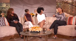 Wanna Be Down – April 2014 - Back in April, MC Lyte sat down with Brandy, YoYo&nbsp;and Queen Latifah on The Queen Latifah show in honor of the 20th anniversary of the hit "Wanna Be Down (remix)." The song was a huge hit in the '90s and one of the best hip hop/R&amp;B songs ever. (Photo: Sony Pictures Television)