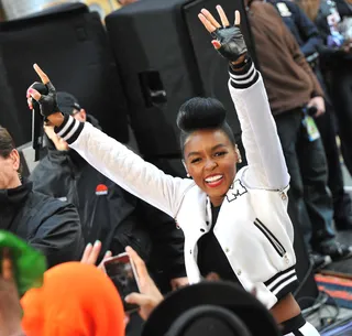 Rio! - Electric lady Janelle Monae brings the spirit of &quot;Rio 2&quot; to 106 tonight!&nbsp; (Photo: Ben Gabbe/Getty Images)
