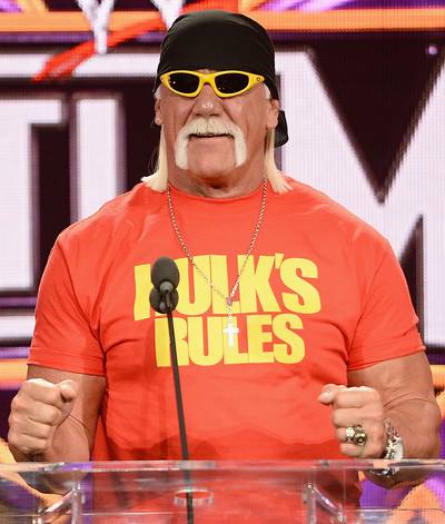 Hulk Hogan @HulkHogan - Tweet: &quot;RIP WARRIOR. only love. HH&quot; (Photo: Dimitrios Kambouris/Getty Images)