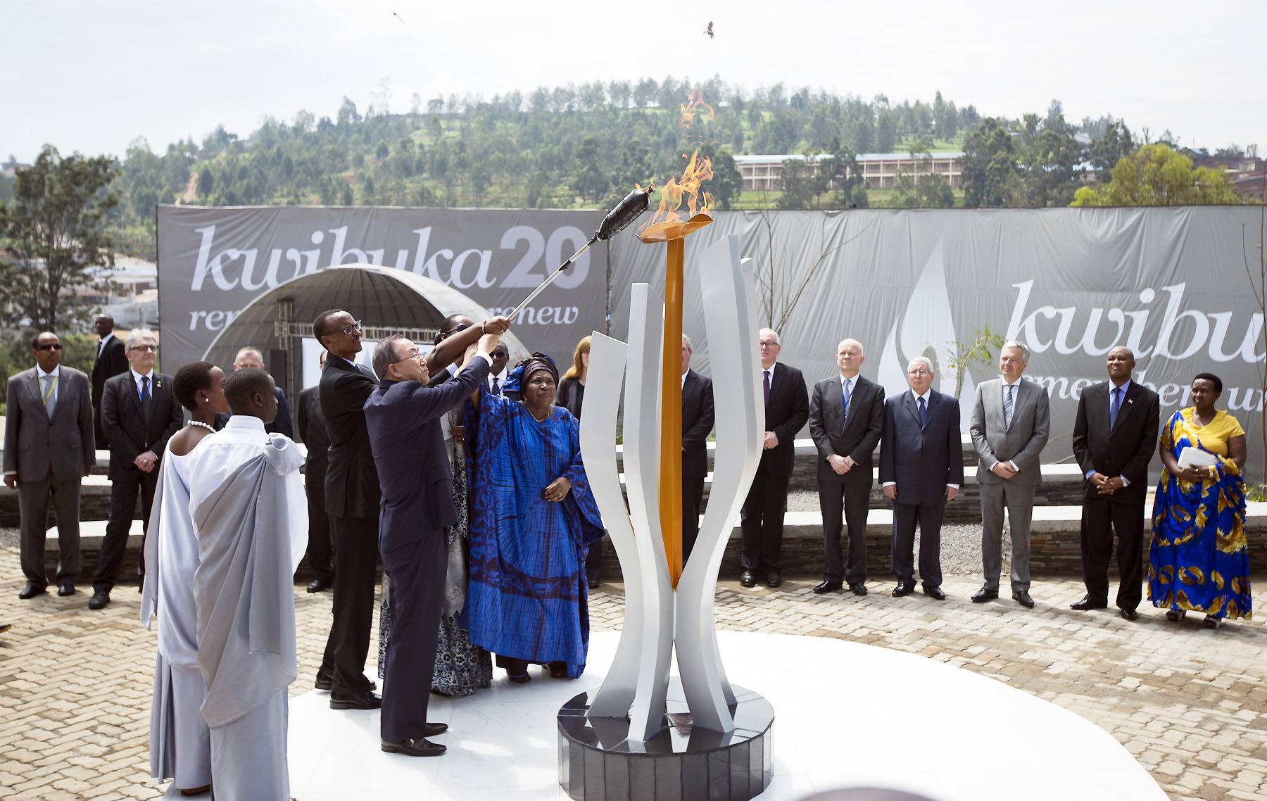 Ceremony Marks 20th Anniversary of Rwanda Genocide