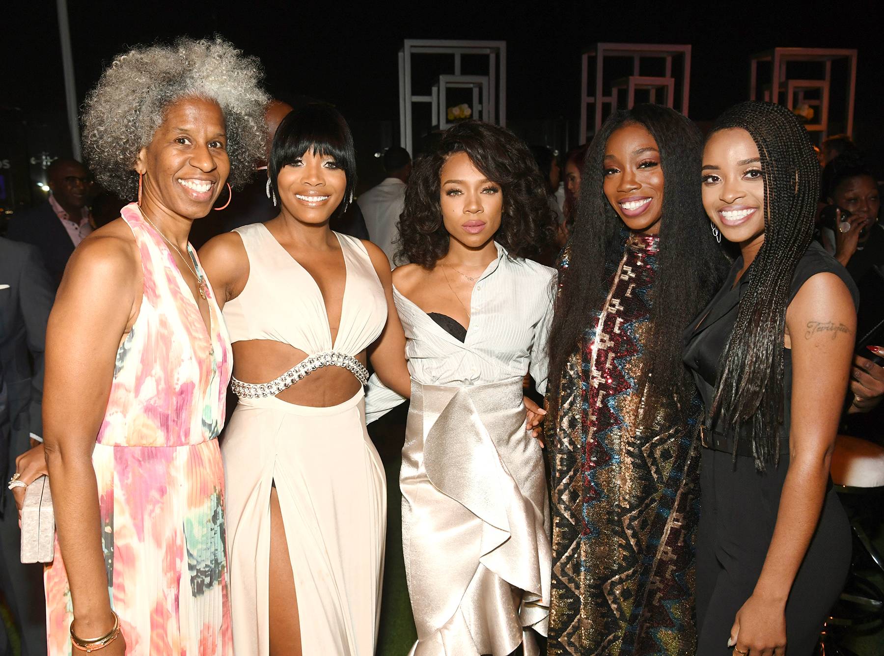 LIL MAMA, YANDY SMITH, ESTELLE AND GUESTS - (Photo: Paras Griffin/BET17/Getty Images for BET)&nbsp;