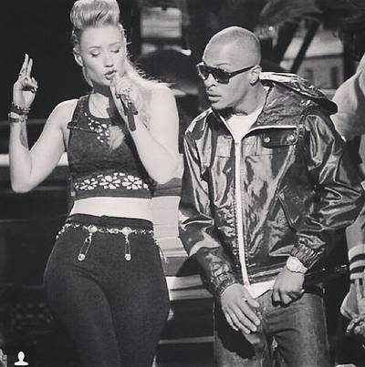 Iggy Azalea @thenewclassic - Little did most people know, Iggy Azalea was battling a foot injury when she took the stage at the BET Awards, but she still tore it down next to T.I. as they performed his new song &quot;No Mediocre&quot; and her No. 1 smash, &quot;Fancy.&quot;   (Photo: Iggy Azalea via Instagram)