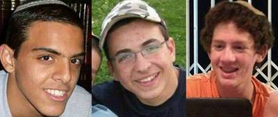 Bodies of Missing Israel Teens Found - In a sad ending, Eyal Yifrach, 19, Gilad Shaar, 16, and Naftali Frenkel, 16, teens who went missing while hitchhiking, have been found in a shallow grave in an open field in the West Bank village of Halhul. &quot;The entire nation is bowing its head with unbearable sorrow this evening,&quot; President Shimon Peres said.&nbsp;(Photo: AP Photo/Israel Defense Forces)