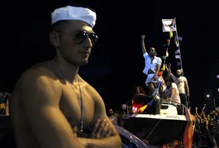 Every Action Has a Reaction - The third Thessaloniki Pride Festival in Greece was a two-day event that ended with a outside concert. Conservatives criticized the event and there was even a march organized against &quot;the sodomites&quot; on Friday.(Photo: AP Photo/Nikolas Giakoumidis, File)