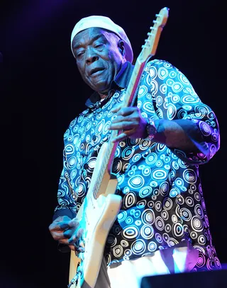 Buddy Guy: July 30 - This blues legend continues to sing his way into our hears at 78.&nbsp;(Photo: Rick Diamond/Getty Images)&nbsp;