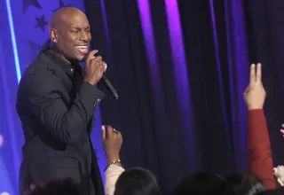 Be My Lady - Tyrese performs at 106 &amp; Park, February 14, 2012. (Photo: John Ricard / BET)