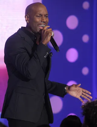 Stay With Me - Tyrese performs at 106 &amp; Park, February 14, 2012. (Photo: John Ricard / BET)