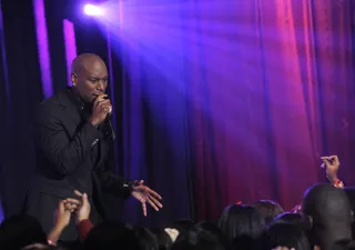 Let Me Hold You Down - Tyrese performs at 106 &amp; Park, February 14, 2012. (Photo: John Ricard / BET)
