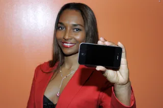 Still Beautiful - Chili in the green room at 106 &amp; Park, February 14, 2012. (Photo: John Ricard / BET)
