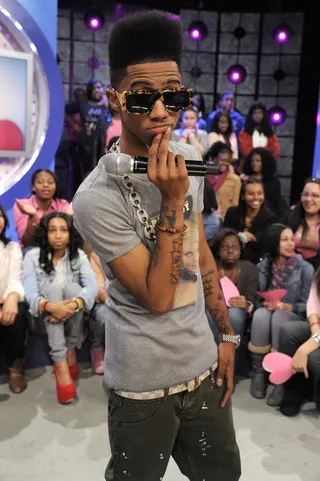 I'm Focused - Lil Twist at 106 &amp; Park, February 14, 2012. (Photo: John Ricard / BET)