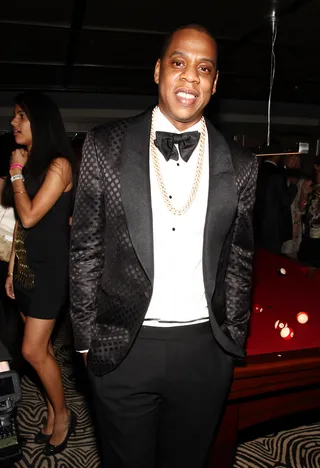 Oh, Happy Day - Two days after the birth of baby Blue, the Jigga man hit the studio to record the song&nbsp;"Glory," about his beloved newborn. Over a track produced by none other than hit-maker Pharrell, Jay raps: "The most amazing feeling I feel/ Words can't describe the feeling, for real/ Baby I'll paint the sky blue/ My most greatest creation was you."&nbsp; The track, which features little Blue Ivy, quickly topped Billboard making her the youngest star to top the U.S. charts.(Photo by Paul Zimmerman/Getty Images)