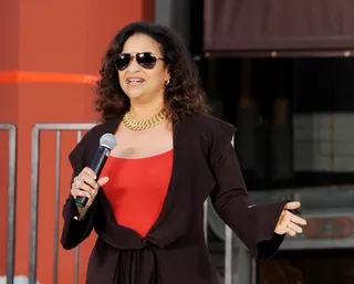 Debbie Allen - @msdebbieallen: I am watching CNN right now. So sad. I remember Whitney and Michael Jackson running around Sammy's house like kids...God bless her soul. (Photo: Kevin Winter/Getty Images)