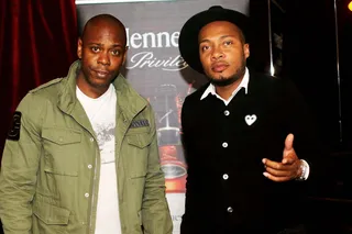 Dave Chappelle joined DJ Traum - Dave Chappelle joined DJ Trauma at his Hennessy V.S.O.P Privilège toast at Megu in NYC where he was celebrated for being a master of his craft. (Photo: Christopher Gunn via PMG Media Group)