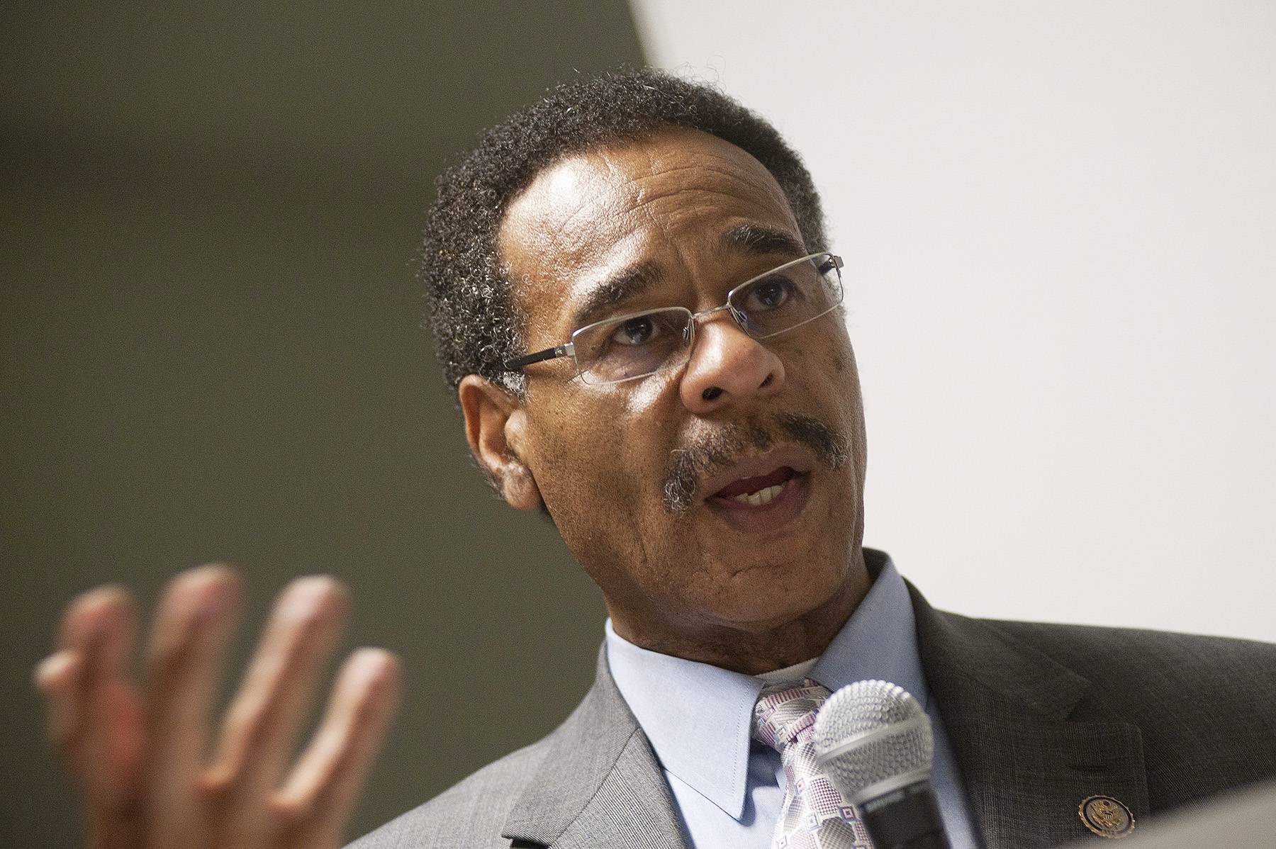 Rep. Emanuel Cleaver, Congressional Black Caucus Chairman (Missouri) - “Donald Payne was my friend and my inspiration because he struggled with this ailment for a long time and he handled it in what in my tradition is saintly. I will miss him. At a time when there is great rancor and much animosity in politics, he remained a statesman.”(Photo: Kris Connor/Getty Images)