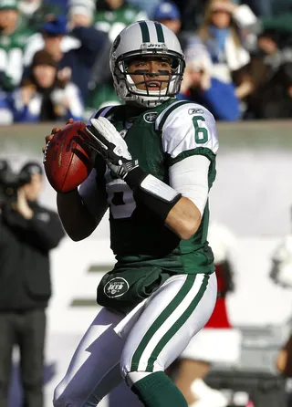 Mark Sanchez - Mark Sanchez is one of the most talked about quarterbacks in the NFL and also one of its prettiest. At just 25 years old, Sanchez's career is just getting started.(Photo: Rich Schultz/Getty Images)