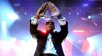 Jay-Z Is Down With the Illuminati - Jay-Z?s become so rich and powerful that conspiracy-minded folks are insisting he?s a member of legendary satanic secret society the Illuminati. Some even say that his daughter Blue Ivy?s name is an anagram of &quot;Eulb Yvi,&quot; claiming that it means ?Lucifer?s daughter? in Latin. It doesn?t.&nbsp;(Photo: Kevin Mazur/WireImage)