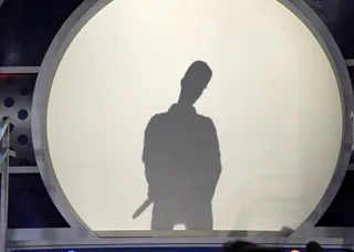 Bring Em Out - Bow Wow prepares to enter the set at 106 &amp; Park, January 23, 2012. (Photo: John Ricard / BET)