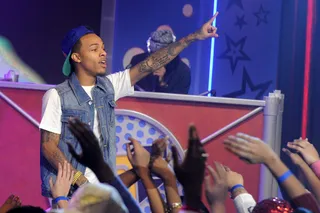Love Y'all\r - Bow Wow on set at BET's 106 &amp; Park. (Photo: John Ricard / BET)