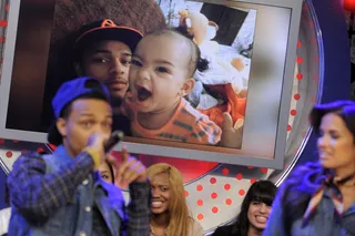 I Love My Baby - Bow Wow, at 106 &amp; Park, tells the audience how having a daughter has made him kinder to women. January 23, 2012. (Photo: John Ricard / BET)