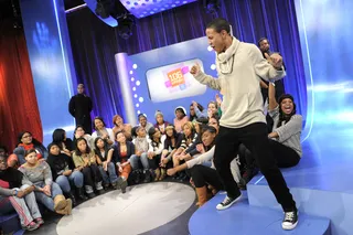 Get It On\r - The Livest Audience is excited whenever Bow Wow, aka Mr. 106 &amp; Park, appears at 106 &amp; Park, January 23, 2012. (Photo: John Ricard / BET)