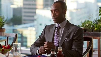 House of Lies - The Academy Award nominated actor, Don Cheadle, stars in House of Lies. As a management consultant Marty Kaan must also parent his cross dressing young son, Roscoe (Donis Leonard, Jr.). Watching Cheadle balance Marty's professional and personal makes this show a modern day classic.(Photo: Showtime)