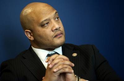 Rep. André Carson Criticizes SOPA on Jan. 20   - @RepAndreCarson: I will not support #SOPA in its current form. Online piracy is a serious problem that we must address, but this bill goes too far.&nbsp;(Photo: Chris Maddaloni/CQ-Roll Call)