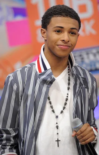 All Grown Up - Diggy Simmons at 106 &amp; Park, January 20, 2012. (Photo: John Ricard / BET)