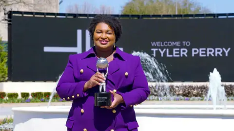 Social Justice Impact Award recipient Stacey Abrams - (Photo: Courtesy of the NAACP)