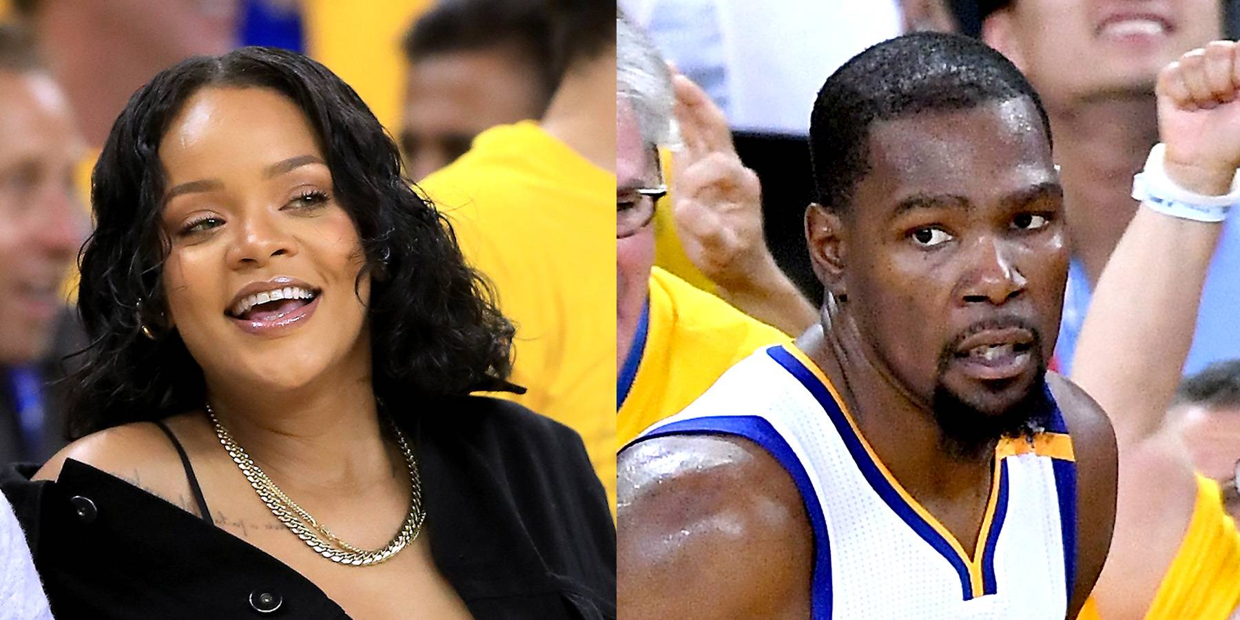 Everyone's Going Crazy Over Kevin Durant Staring Rihanna Down | News | BET