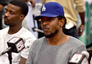 Getting Serious  - Kendrick Lamar is coming back to his hood to hang out with media and discuss his new album, his upcoming performance at BET Experience and the BET Awards and much more! (Photo: Alberto Rodriguez/BET/Getty Images for BET)
