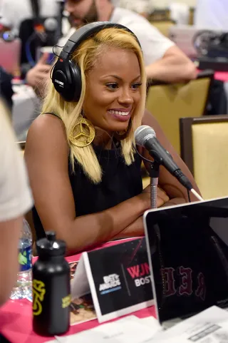 Treasure, That Is What You Are  - Singer Treasure Davis promotes her upcoming music and more while she hangs in the Radio Broadcast Center. (Photo: Alberto Rodriguez/BET/Getty Images for BET)