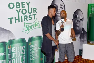 Quick Interview  - Singer Trevor Jackson links up with TV personality Big Tigger to discuss his upcoming music and moves in the industry. (Photo: Alberto Rodriguez/BET/Getty Images for BET)