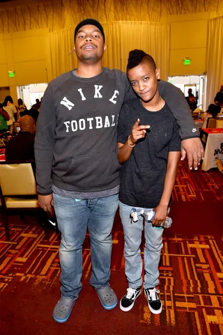 Get Hip  - Up close and personal with Matt Martians and Syd tha Kyd of the Internet. (Photo: Alberto Rodriguez/BET/Getty Images for BET)