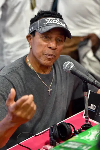 Motown Legend  - Motown legend&nbsp;Smokey Robinson graces the Radio Broadcast Center with his presence. And he's chillin'! (Photo: Alberto Rodriguez/BET/Getty Images for BET)