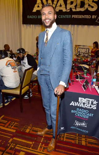 The Classic Man Is Here  - Jidenna on working with Janelle Monae, being a part of the Wondaland crew and how classy he really is... (Photo: Alberto Rodriguez/BET/Getty Images for BET)