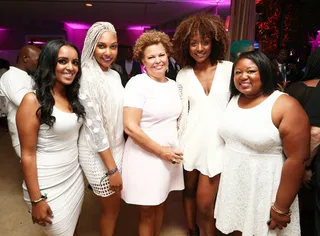 All White Affair - BET Chairman and CEO Debra L. Lee joins guests as they mix and mingle at the 2015 BET Awards Debra Lee Pre-Dinner. (Photo: Mark Davis/BET/Getty Images for BET)