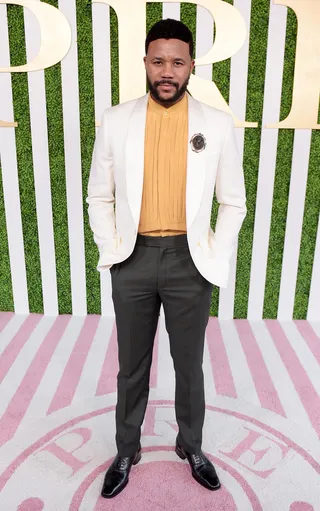 Changing the Game - Actor Hosea Chanchez from BET's The Game, shows off his full bearded look and fresh threads as he walks the carpet for the 2015 BET Awards Debra Lee Pre-Dinner. (Photo: Jason Kempin/BET/Getty Images for BET)