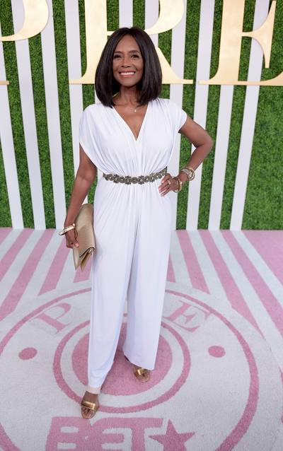 Summer, Summer, Summertime! - Actress Margaret Avery's all white jumpsuit screams summer time as she graces the pink carpet at the 2015 BET Awards Debra Lee Pre-Dinner at Sunset Tower Hotel. (Photo: Jason Kempin/BET/Getty Images for BET)